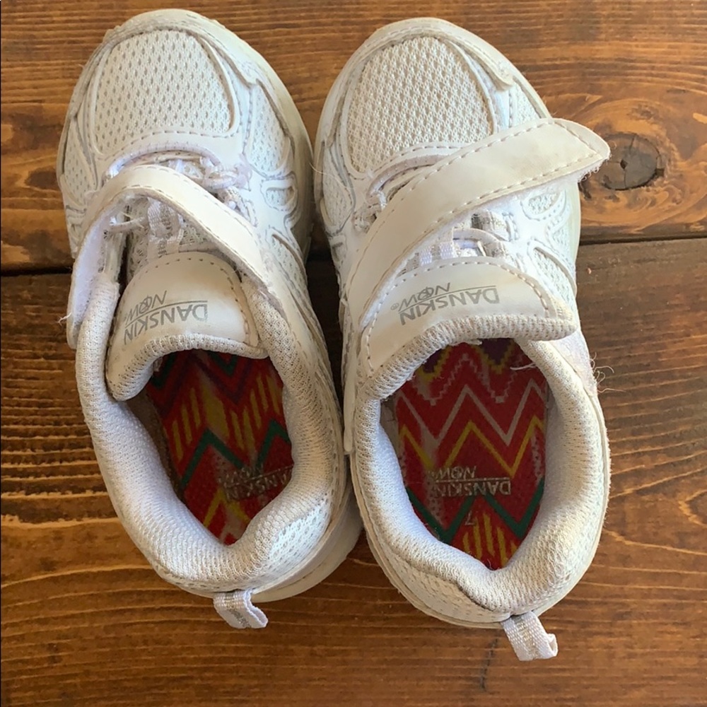 White Danskin Now sneaker